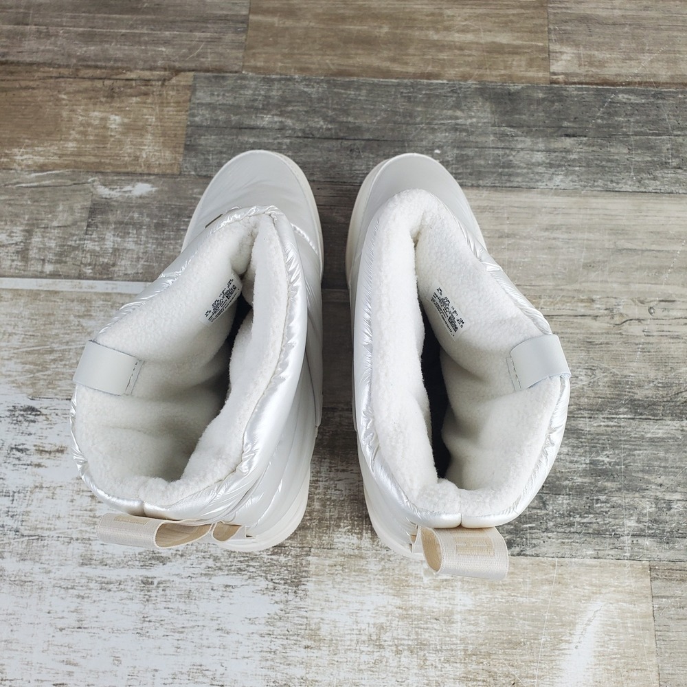 PUMA Snowbae Women Snow Boot Sz 7 Alpine Snow Frosted Ivory Ankle - Picture 4 of 10
